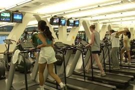 The cardio exercise room at MIT's Zesiger Center was recently named 'Best Cardio Gym' in the Boston metro area by CBS4Boston.com.