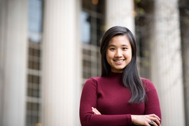 “I decided to come to MIT because it was the best place to do engineering, and I eventually settled on materials science, because I felt like it was really applicable to all sorts of fields, including medicine," MIT senior Tiffany Yeh says.