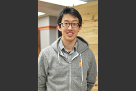 TetraScience co-founder, Spin Wang SM ’14, a graduate of electrical engineering and computer science
